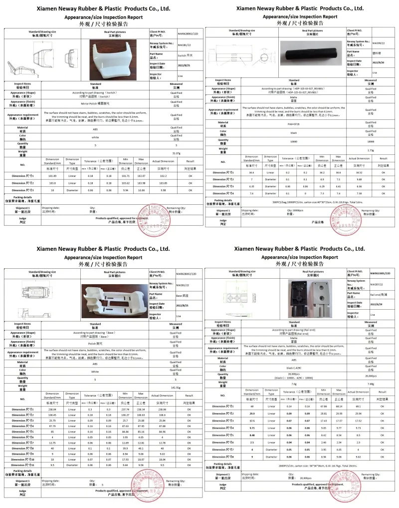 QC Report-Plastic Injection Parts(1)